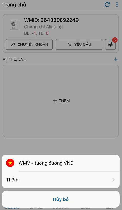 huong dan tao vi dien tu tren webmoney