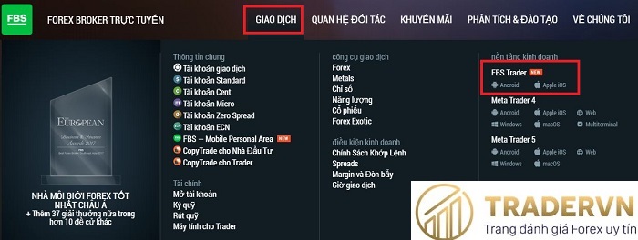 tai fbs trader android
