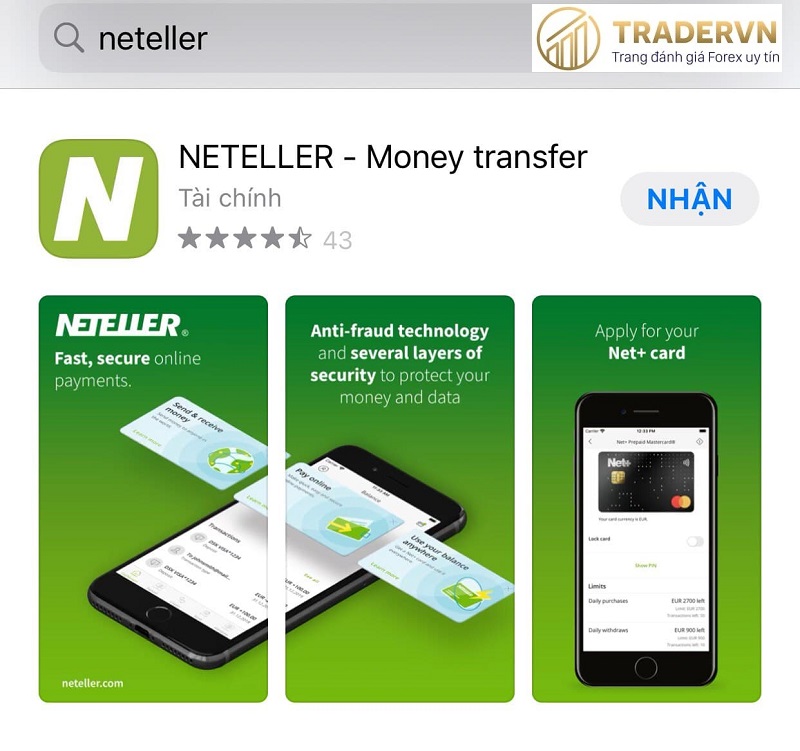 tai neteller ve dien thoai